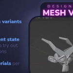 三维模型对象无限网格变体Blender插件 V1.0.0