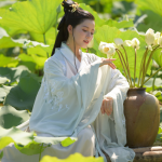 想练修图没有原片？超甜美粉裙少女RAW原片来了！