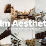 20个电影美学AI人工智能Lightroom预设和电影视频调色LUT预设