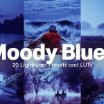 旅拍电影蓝调情绪风光Lightroom预设及电影视频调色LUT预设