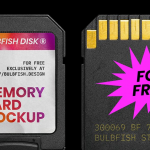 【PS样机】存储卡闪存卡包装标签效果展示PS贴图样机