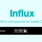 AE插件-特殊视频编码MKV/MOV/FLV格式素材直接导入软件工具Influxv1.2.2