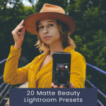 磨砂胶片人像调色Lightroom预设