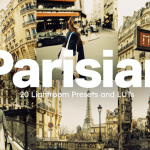 巴黎旅拍复古胶片AI人工智能Lightroom预设电影视频调色LUT预设