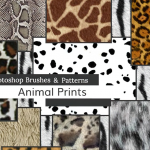 用于 Photoshop的17种动物毛发和18个PS图案