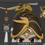 ZBrush Q版卡通角色建模渲染全流程中文教学视频教程