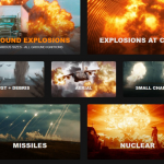 【4K视频素材】190+爆炸烟雾火焰燃烧气体爆炸核爆炸