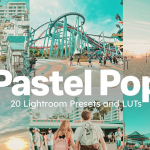 【调色预设】20款时尚流行淡雅清新粉彩人像AI人工智能