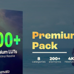 【调色预设】200个电影动作大片复古柔和现代媒体LUTs视频调色预设