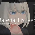 材质灯光摄像机场景素材列表Blender插件 All Material List V2.7.4