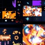 达芬奇模板-33个二维卡通手绘MG图形动画