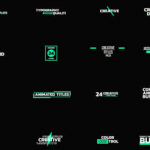 FCPX插件-24个创意文字标题动画预设