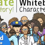 AE模板-专业手绘插图故事白板人物角色包