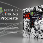 63种用于Procreate的水墨飞溅/墨迹笔刷