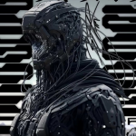 【字体】复古科幻未来派赛博朋克超现实工业风英文装饰艺术字体