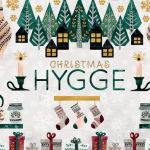 派对邀请函,墙纸,品牌,文具包装设计圣诞节手绘水彩插图PNG