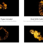 234组实拍火焰燃烧4K高清特效合成视频素材