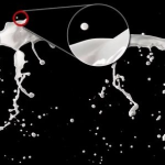 超酷牛奶油漆泼墨喷溅PS笔刷画笔