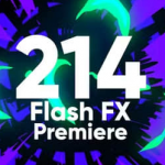 PR模板-214个手绘魔法能量电流爆炸闪电火花MG动画