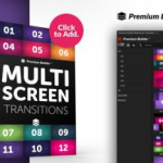 PR脚本-200种视频动态分屏过渡转场预设