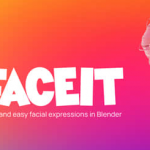 Faceit V2.2.4 手机人像面部动作捕捉Blender插件
