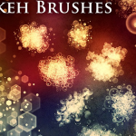 【PS笔刷】1531种抽象图形烟雾火球裂纹闪电分形装饰艺术垃圾花卉光效云彩闪电PS特效笔刷合集