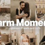 温暖胶片人像AI人工智能Lightroom预设及电影视频调色LUT预设