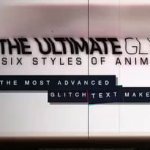 70种故障干扰毛刺RGB色彩分离文字标题动画AE模板