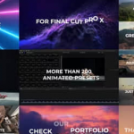 FCPX插件-200个简单基本文字标题动画预设 Text Presets