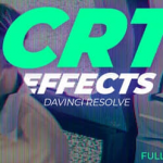 达芬奇预设-复古电视机老录像带扫描线特效 CRT TV Effect