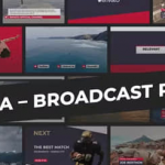 120个电视广播节目栏目边栏标题字幕条包装动画PR模板