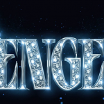 闪亮宝石钻石珠宝纹理3D文字效果图形样式PSD模板