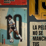 【PSD模板】复古艺术潮流做旧褶皱磨损折痕墙贴海报传单广告设计PSD样机模板