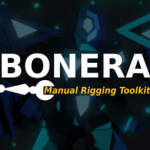 人物角色模型骨骼绑定加快手动装配Blender插件 Bonera v1.3.1