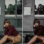 忧郁黑暗电影人像LR预设