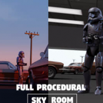 HDR天空场景环境Blender插件 Procedural HDR Lighting V2.1.2