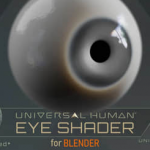三维真实眼球着色器节点Blender预设 1.0