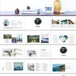 简约白色PPT商务模板