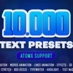 AE脚本-10000种文字标题缓入缓出字幕特效动画预设