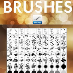 92组散景光板虚化背景光斑笔刷