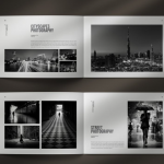 摄影作品集/相册目录/写真集PSD模板