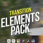 视频素材-100个创意车辆树木路牌建筑墙体移动遮挡无缝转场动画