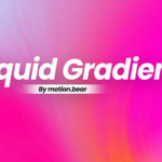 AE模板-抽象彩色渐变背景文字标题节奏快闪片头