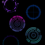 赛博朋克免扣PNG素材