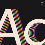 【字体】时尚简洁优雅线条几何风排版设计无衬线英文字体