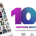 PR模板-100种竖屏多画面网格组合动态分屏预设