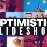 AE模板-时尚流行幻灯片效果图文展示介绍片头 Optimistic Slideshow