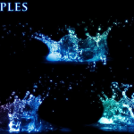 38支水花涟漪飞溅PS笔刷及PS样式