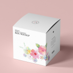 包装盒PS样机模板设计PSD源文件