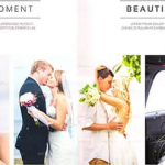 AE模板-浪漫爱情婚礼电子相册婚纱照片展示动画